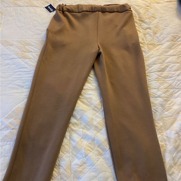 NWT S camel knit pants, elastic waist, pull on, Petite - Picture 13 of 13